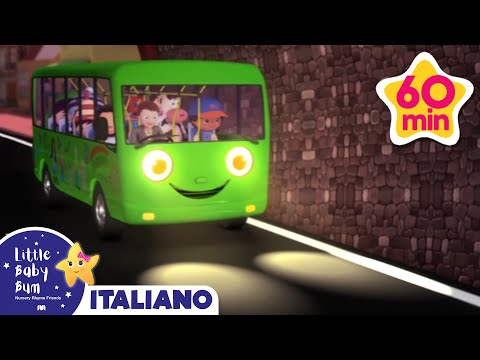 L'autobus verde | Little Baby Bum Italiano⭐| Canzoni per Bambini🎵 | Cartoni animati