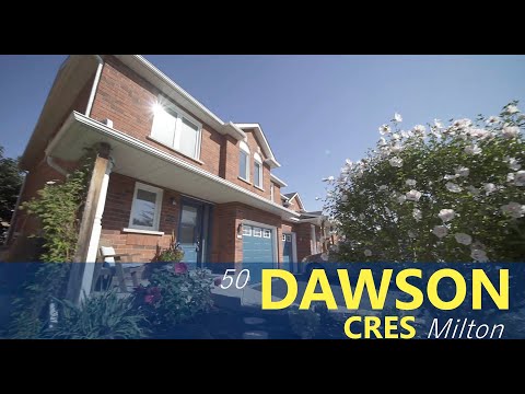 Home for Sale | 50 Dawson Crescent | Milton, Ontario, Canada
