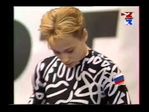Natalia BORISENKO (RUS) tumbling - 1997 Europeans Eindhoven