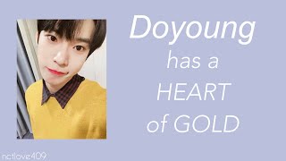 Doyoung has a heart of gold. #HappyDoyoungDay