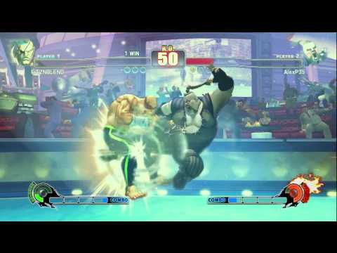 Fitznblend (Sagat) vs Xander (Rufus) 1.2