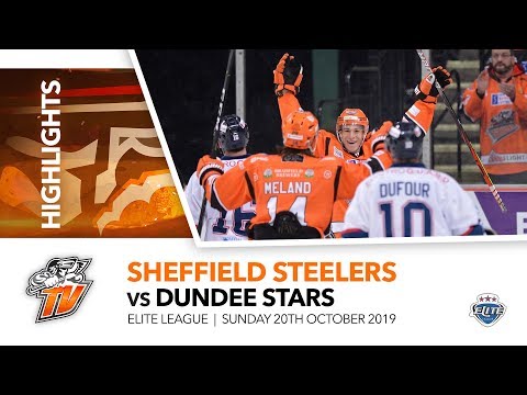 Sheffield Steelers v Dundee Stars - EIHL - 20th October 2019