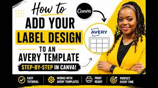 How to Add Your Canva Label Design to an Avery Template (The Easy Way)