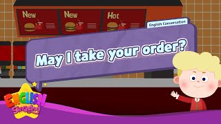 May I take your order?  - [Order] - Renewal - Easy Dialogue - Role Play