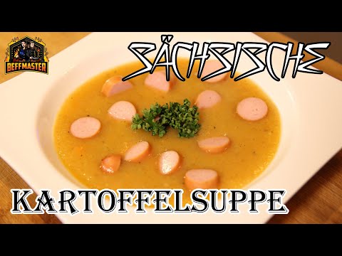 Sächsische Kartoffelsuppe vom Sachsen ... DDR Rezept🔥🍻