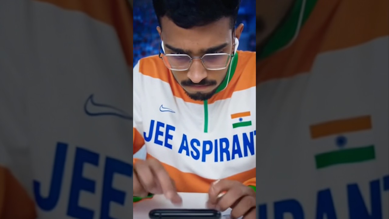 JEE Aspirants 1 Day Before Exam 🤣💀 IIT JEE Prep | IIT JEE | JEE Mains & Advanced #iit #jee