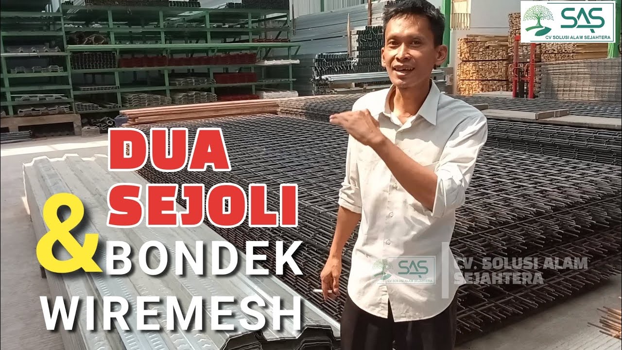 Proses Pemasangan Bondek dan Wiremesh untuk Beton Dak Bangunan Rumah