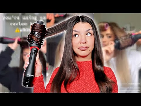 I Tried The NEW Revlon Hair Dryer PLUS | Revlon One...