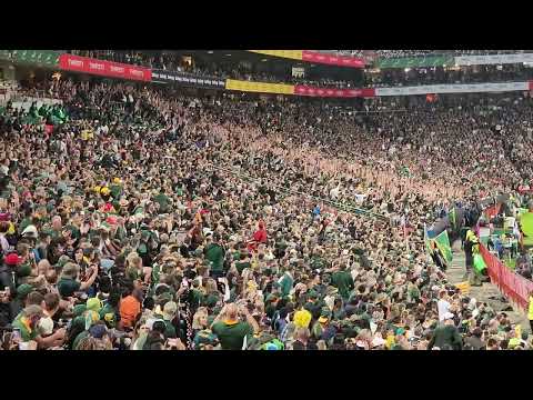 Mexican wave - Springboks v All Blacks Ellis Park 13-08-2022