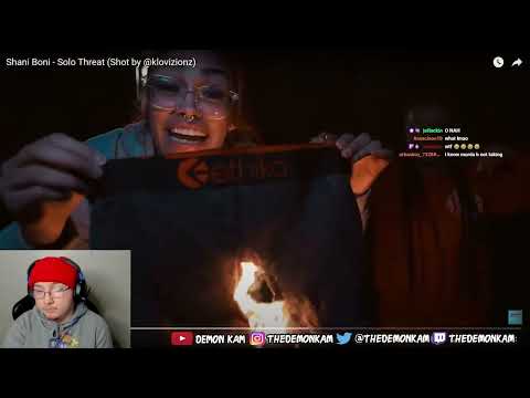 Demon Kam Reacts to Shani Boni - Solo Threat (Shot by @klovizionz)