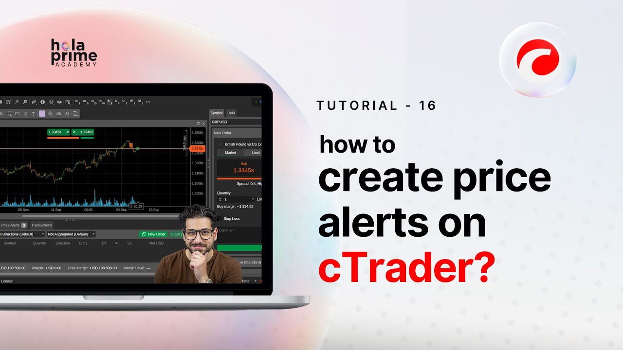 So richten Sie Kursalarme in cTrader ein – Bleiben Sie den Marktbewegungen immer einen Schritt voraus! | Hola Prime