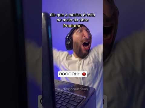 EIS QUE A MÚSICA É FEITA NO MEIO DA OBRA! 😂