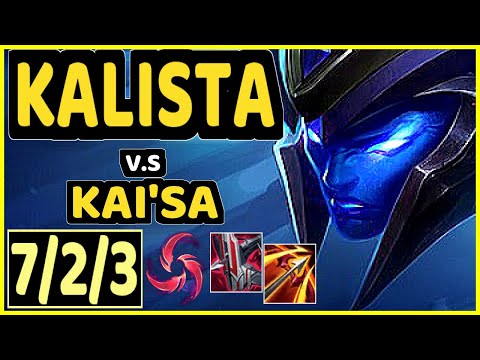 MALRANG (KALISTA) vs KAI'SA - 7/2/3 KDA BOTTOM ADC GAMEPLAY - KR Ranked GRANDMASTER