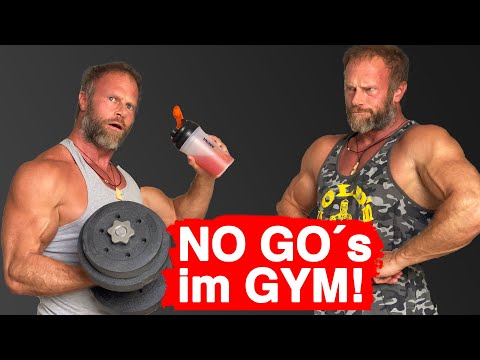TOP 5 FEHLER IM GYM! - Vermeide dies im Training! Tu das nicht!