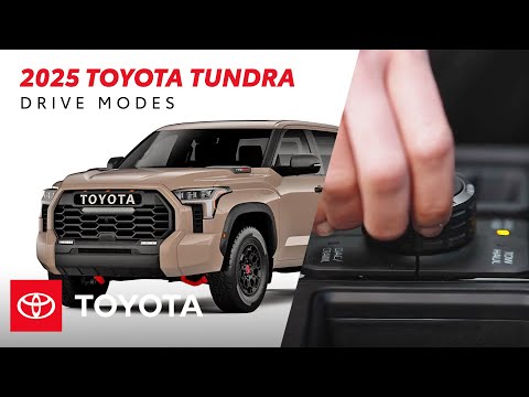 2025 Toyota Tundra: How to Use Drive Modes | Toyota Drive-Off Essentials
