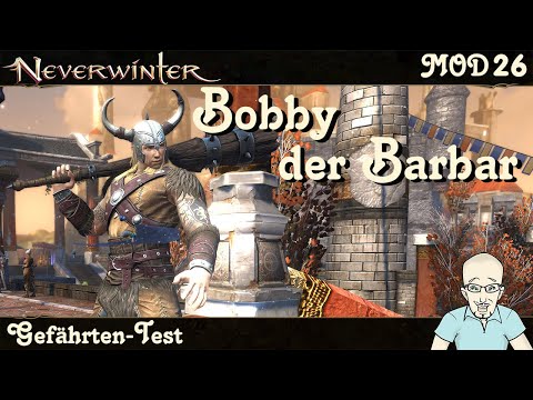 NEVERWINTER Bobby der Barbar Gefährte für AoE Schaden -Test- AoE-Gefährten Vergleich PS4/PS5 deutsch