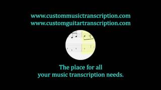 K-Twist | Kenny Burrell | Custom Guitar Transcription | Custom Music Transcription