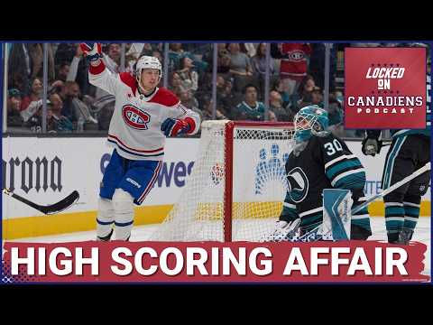 Montreal Canadiens' and San Jose Sharks' youth movements lead in high-scoring affair, future outlook