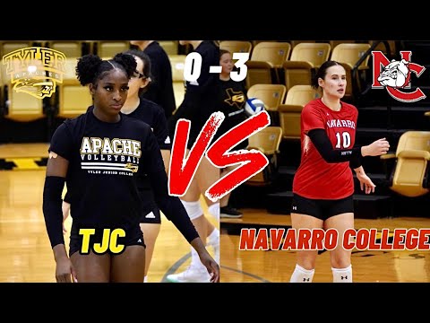 #2 Navarro college vs TJC Volleyball | Got INTENSED😳