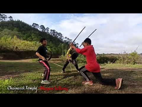 Chainarol Temple | Thang-Ta morning workout | lockdown | Manipur