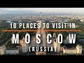 Top 10 Must See Attractions in Moscow, Russia | Travel Video | Travel Guide | SKY Travel