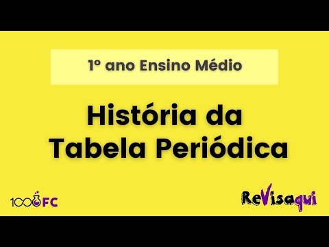 #52 RevisaQUI - História da Tabela Periódica