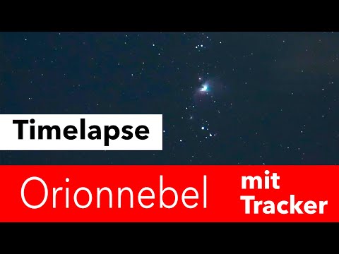 Der Orionnebel zwischen Wolken und schlechtem Wetter :-(