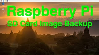 Raspberry Pi SD Card Image Backup