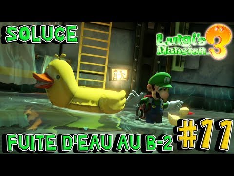 Soluce Etage B2 – Innondation dans la Chaufferie | Luigi's Mansion 3