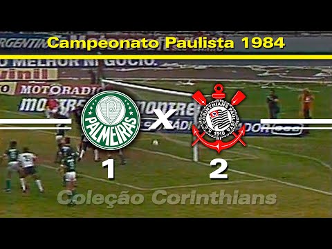 Palmeiras 1 x 2 Corinthians - 04 / 11 / 1984 - Campeonato Paulista