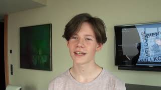 DARK Interview DAAN LENNARD LIEBRENZ talks english - MIKKEL - NETFLIX - Michael - Funny - private video