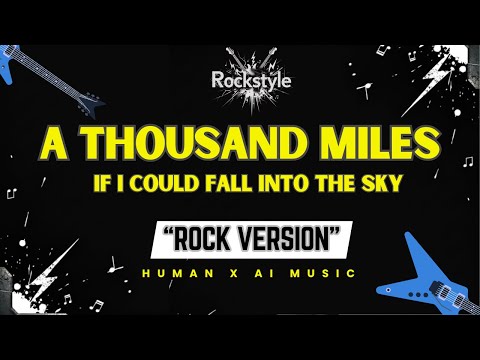 A THOUSAND MILES – Vanessa Carlton (RockStyle Cover) | Lyric Video
