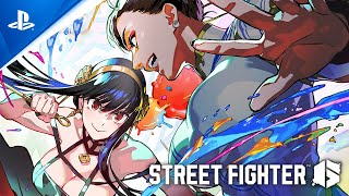 Street Fighter 6 Spy×Family Code Collaboration Anime Trailer