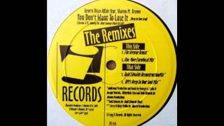 Gruv'n Disco Affair - You Dont Want To Lose It (Todd Edwards Reconstruction Mix)