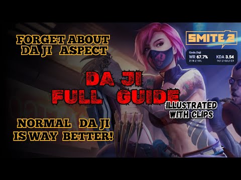 DA JI ASPECT IS BAD. THIS IS HOW YOU PLAY DA JI | SMITE 2 GUIDE