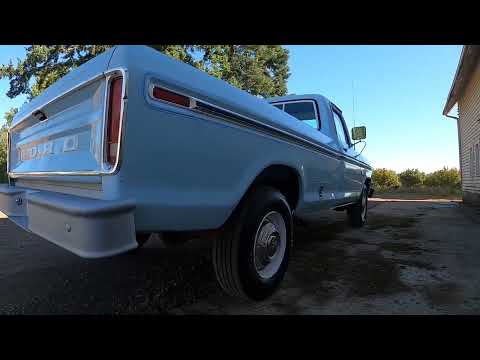 1976 Ford F-250 Custom Camper Special