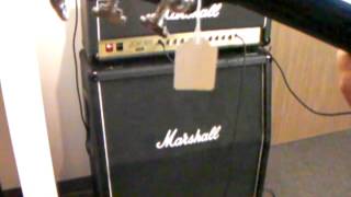 Video thumbnail for Marshal JCM900 100w Dual Reverb Head and JCM800 1960 Lead Slant 4x12 Cabinet Half-Stack by 2kool4skool.com