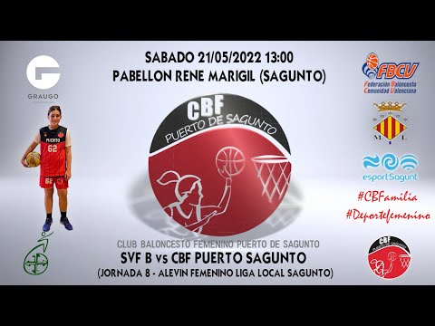 Videohighlights Svf B - Alevín Graugo CBF Puerto Sagunto (J8 LIGA SAGUNTO 21-22)