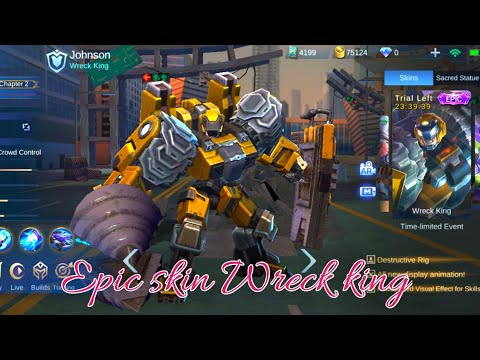 JOHNSON WRECK KING RANK GAME FIGHTER