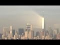 Light beaming off One World Trade Center