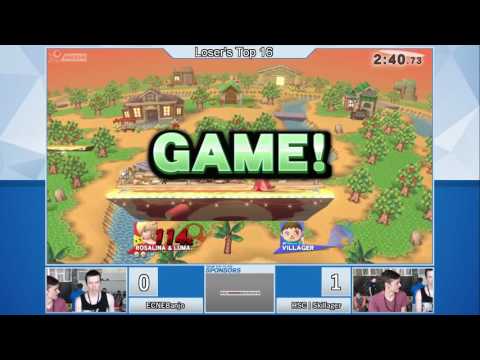 Nexus (Smash 4) Losers Top 16 – ECNEBanjo (Rosalina) vs. HSC l Skillager (Villager)