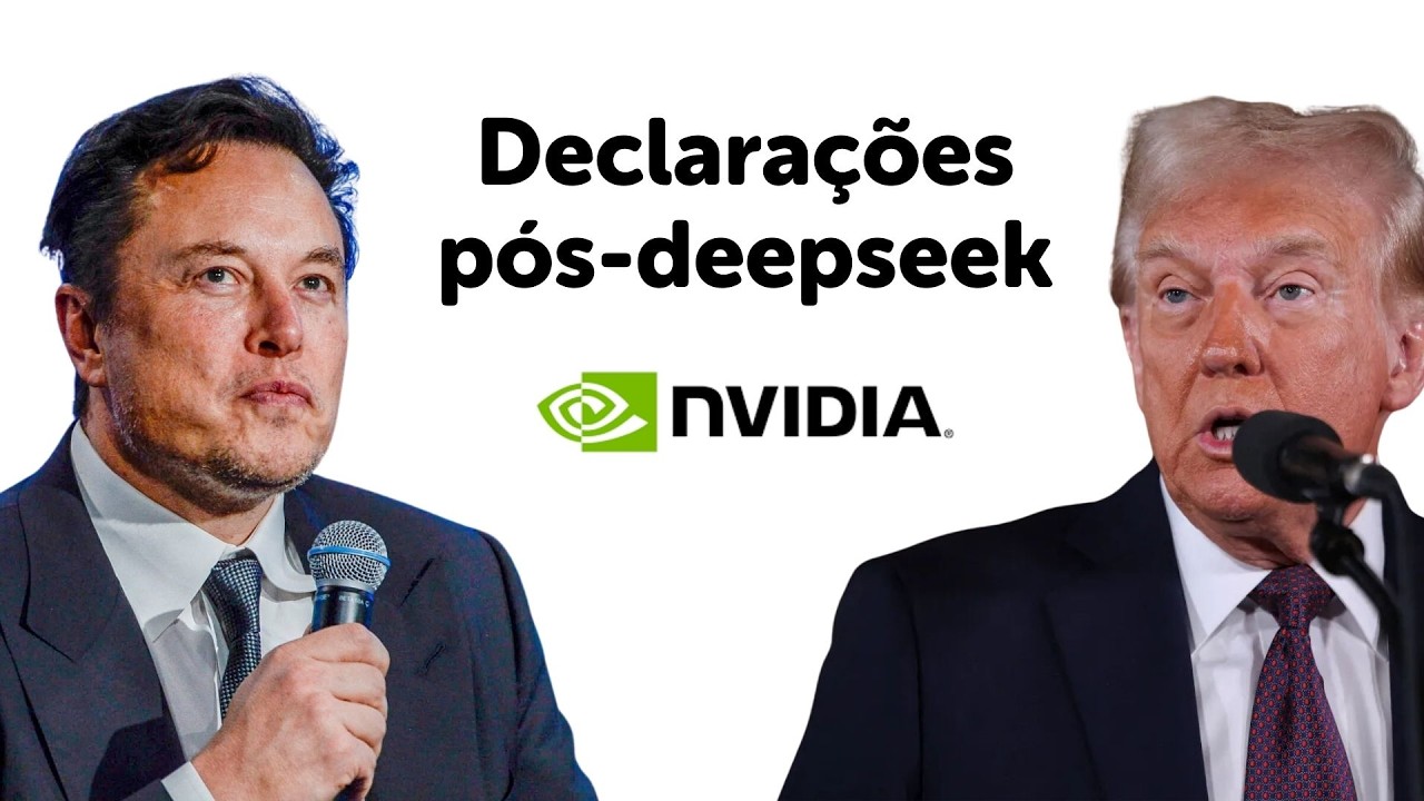Declarações pós DeepSeek: Trump, Nvidia, Elon Musk e Sam Altman (ChatGPT)