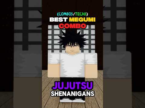 JJS Megumi Combo (Jujutsu shenanigans) #jujutsushenanigans #roblox