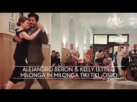 Flor de Monserrat Alejandro Beron & Kelly Lettieri Dance Milonga in Tiki Tiki, Oslo