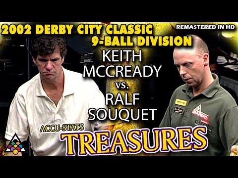 9-BALL: Keith MCCREADY vs Ralf SOUQUET - 2002 DERBY CITY CLASSIC 9-Ball Division