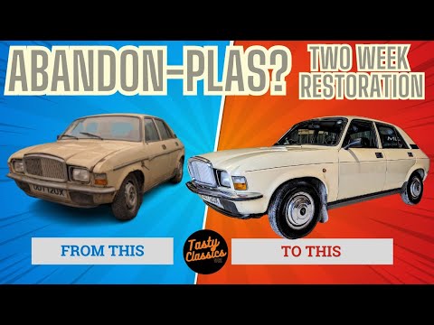 Only Two Weeks To Restore This 1981 Vanden Plas 1500 & Drive it Half Way Across The Country!!!