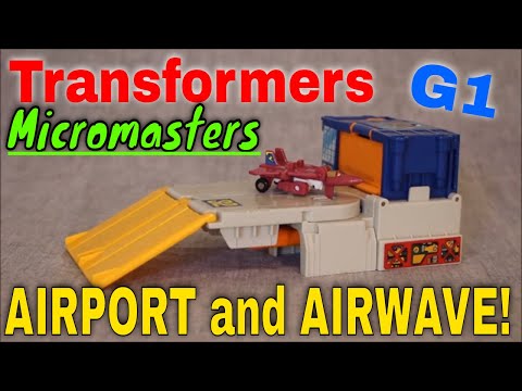 Transformers G1 Micromasters Airport Base with Airwave - GotBot True Review NUMBER 557