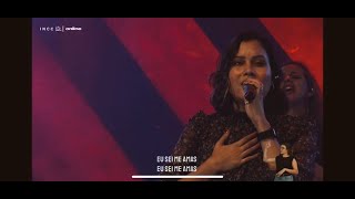 Diante da Cruz (Aline Barros) | Karla Casoni - Ministração Ao Vivo na Nazareno Central