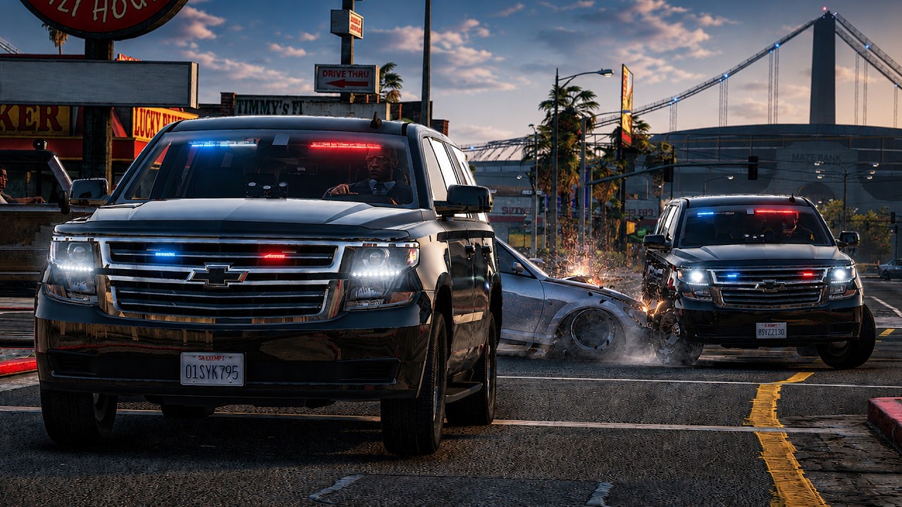 VIP Protection Escort in GTA RP