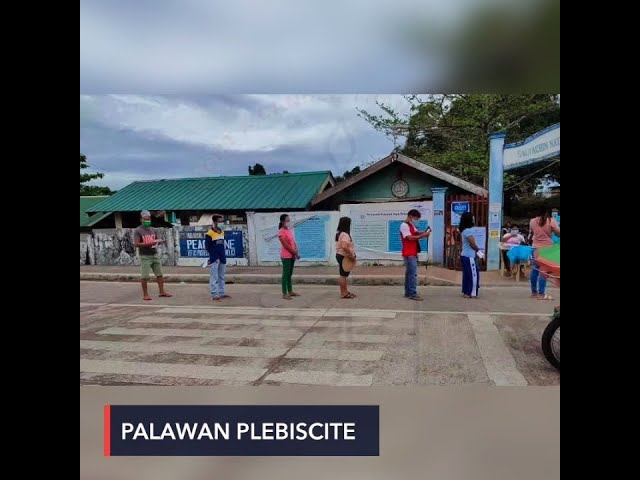 Comelec: Palawan plebiscite ‘generally successful’